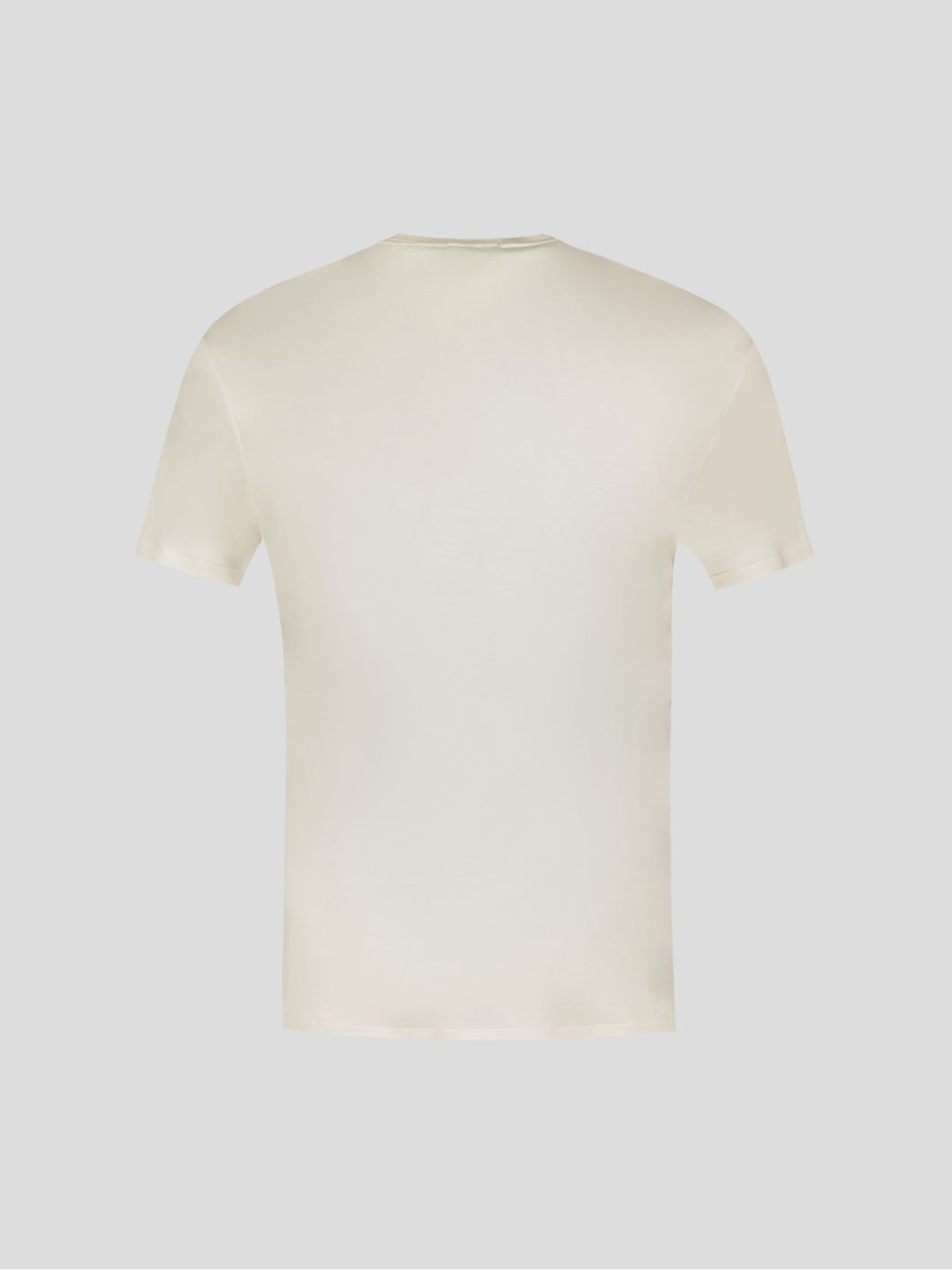 Tee-Shirt Interlock Grande Taille Ecru